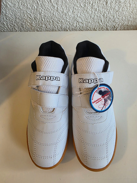 Hvítir Kappa strigaskór - 3