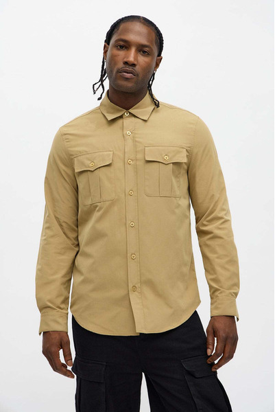 Khaki shirt