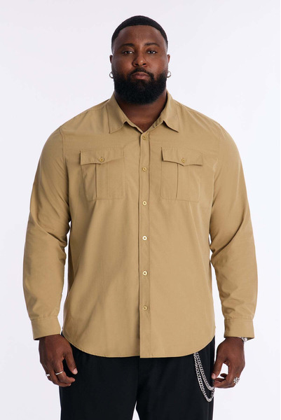 Khaki shirt - 4