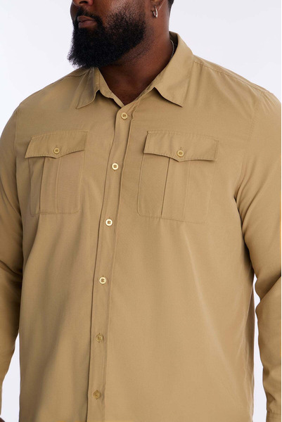 Khaki shirt - 6
