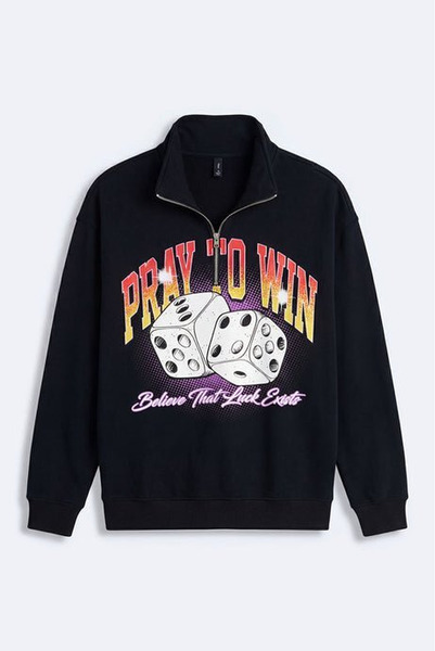 Sweatshirt Pray to Win new - 2