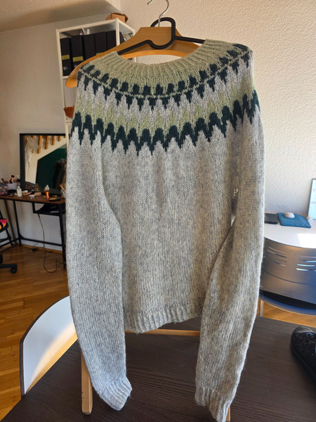 Icelandic Sweater (handmade) size S - 2