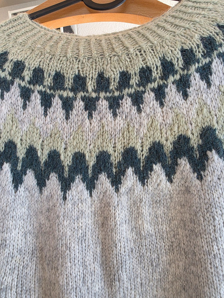 Icelandic Sweater (handmade) size S - 3