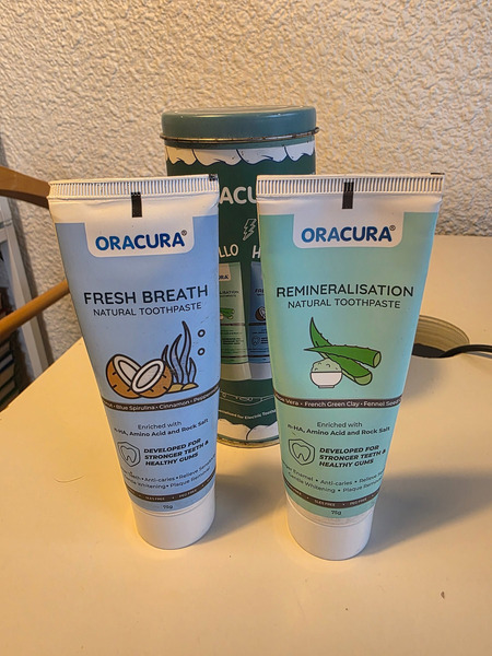 ORACURA Toothpaste Set (Fresh Breath + Remineralisation)