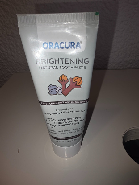 ORACURA Brightening Natural Toothpaste from India