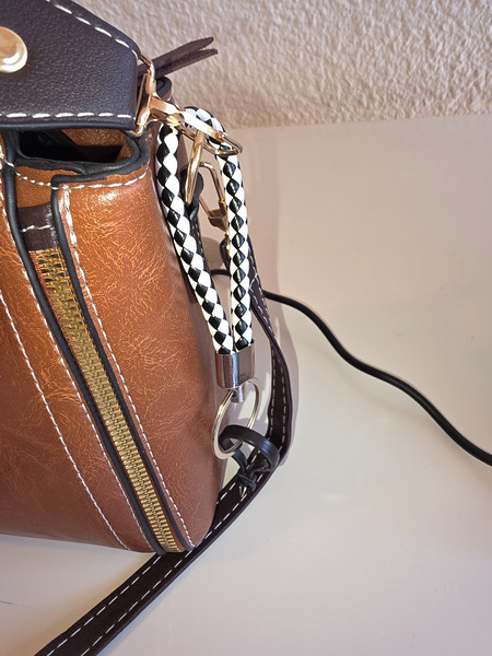 Small beautiful handbag light brown - 5