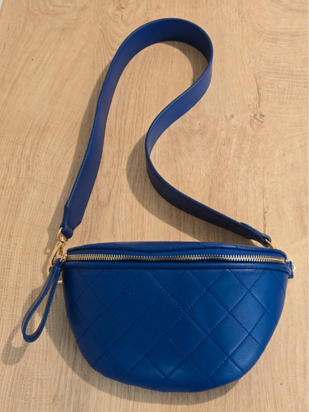 Beautiful blue shoulder bag