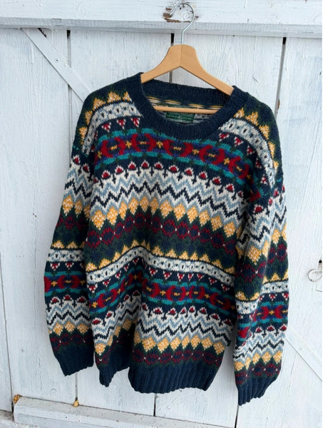 Wełniany sweter vintage - 2
