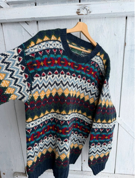 Wełniany sweter vintage - 3