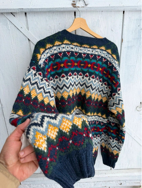 Wełniany sweter vintage - 4
