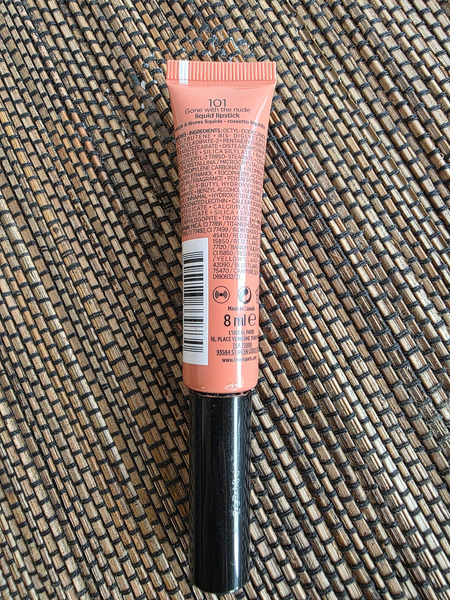 Глянцевая жидкая помада L’Oréal Lip Paint Lacquer, оттенок 101 - 2