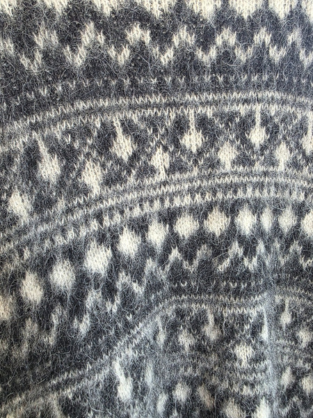 Authentic Icelandic Lopapeysa – pure wool, size L - 4