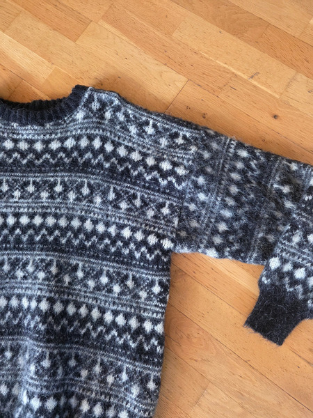 Authentic Icelandic Lopapeysa – pure wool, size L - 6