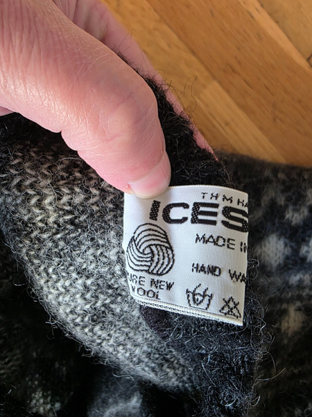 Authentic Icelandic Lopapeysa – pure wool, size L - 7