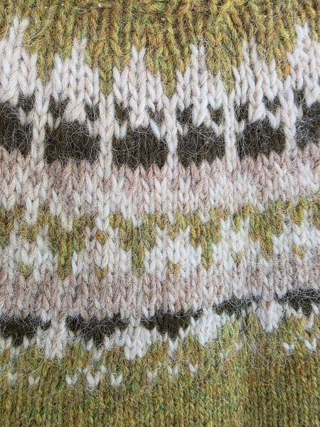 New beautiful lopapeysa XL – Icelandic wool sweater - 3
