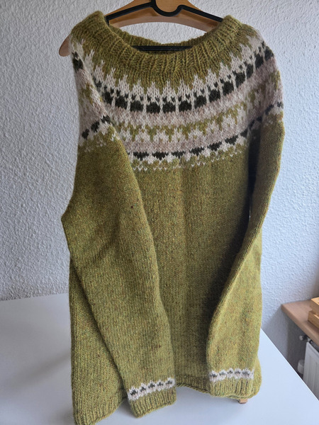 New beautiful lopapeysa XL – Icelandic wool sweater - 4
