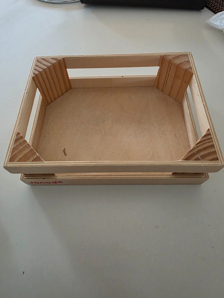 Small Wooden Crate / Storage Box – Janod