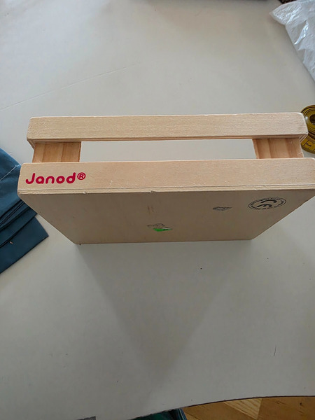 Small Wooden Crate / Storage Box – Janod - 4