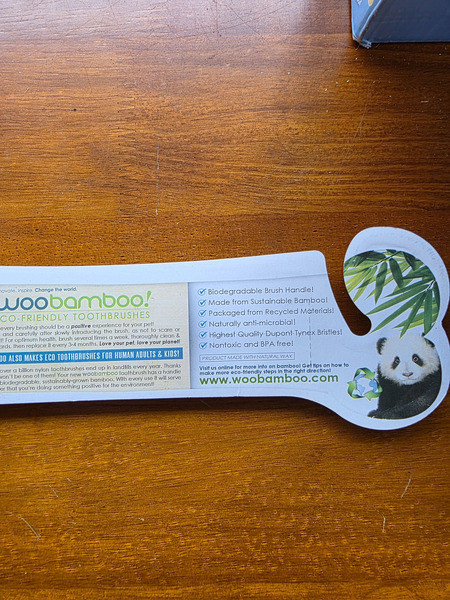 Woobamboo Eco Toothbrush for Pets - 4