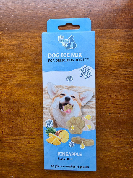 Dog Ice Mix – Pineapple Flavor