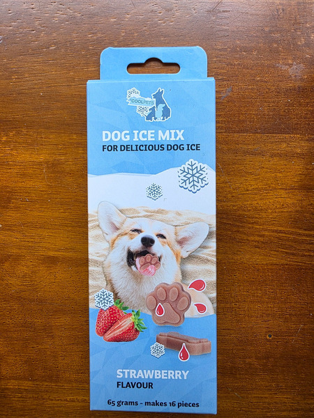 Dog Ice Mix – Strawberry Flavor