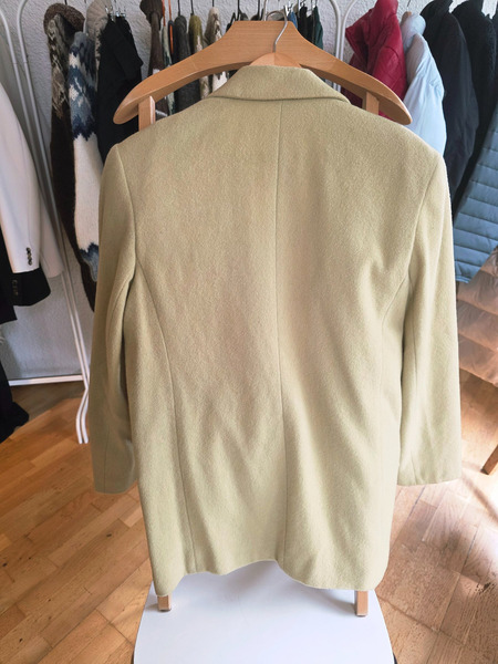 Elegant Vintage Wool Blend Blazer – Made in UK - 6