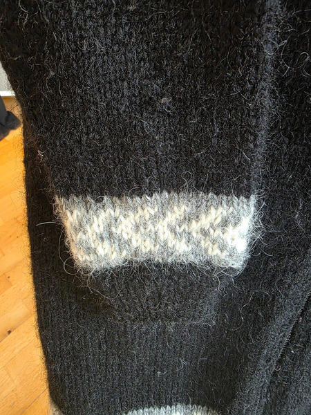 Beautiful long Icelandic wool cardigan - 5