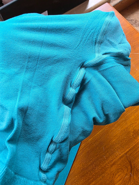Bright turquoise kids’ tights - 2