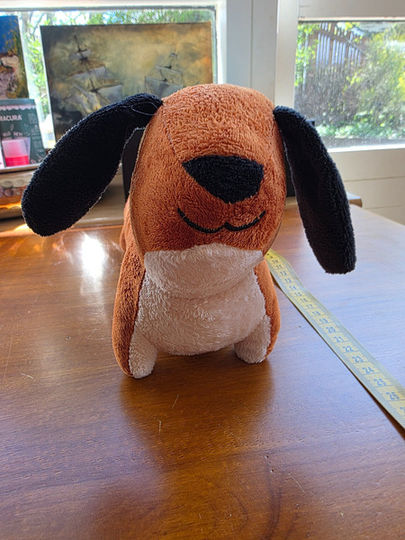 Cute Plush Dog Toy – “Cupid Dog”