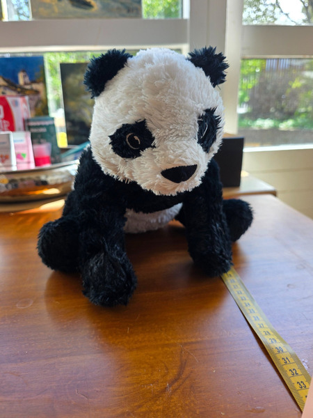 Plush Panda Dog Toy