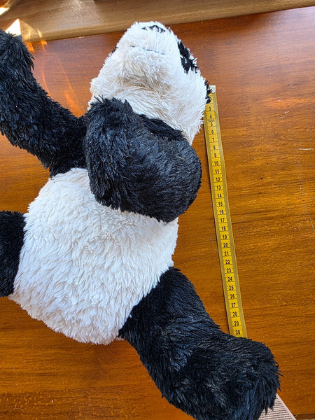 Plush Panda Dog Toy - 3