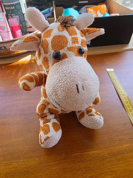 Small Plush Giraffe Toy for Pets