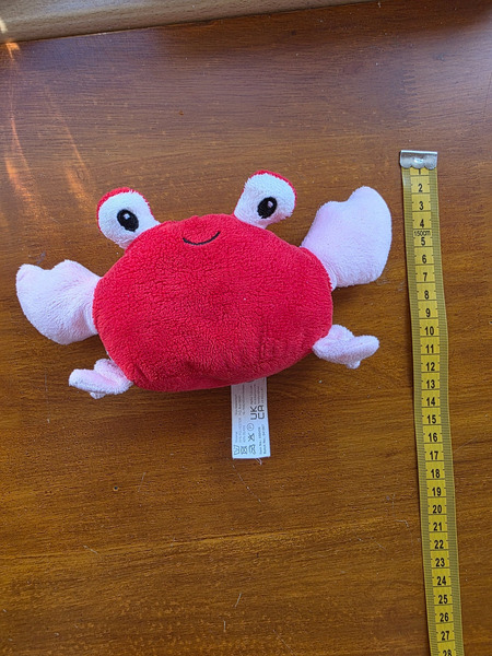 Cute Crab Plush Dog Toy