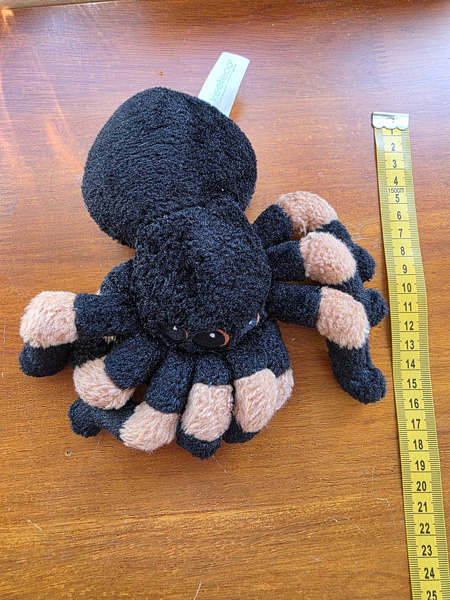 Plush Spider Dog Toy - 2