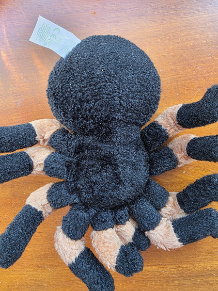 Plush Spider Dog Toy - 3