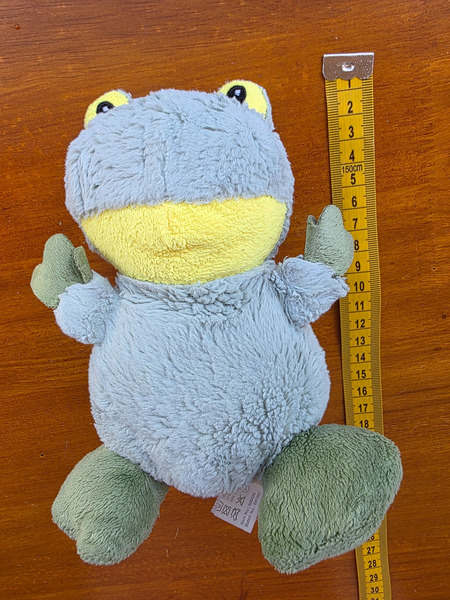 Mjúkt froska plush hundaleikfang