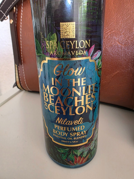 Spa Ceylon Nilaveli Perfumed Body Spray 200ml – Luxury Ayurvedic Body Mist from Sri Lanka