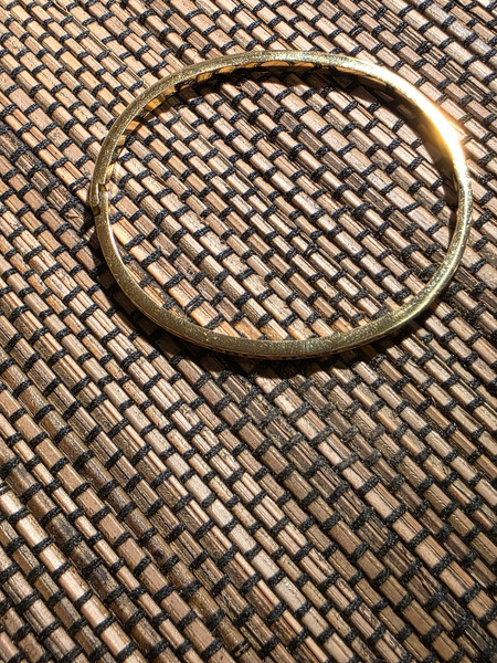 Roman numeral gold bracelet - 2