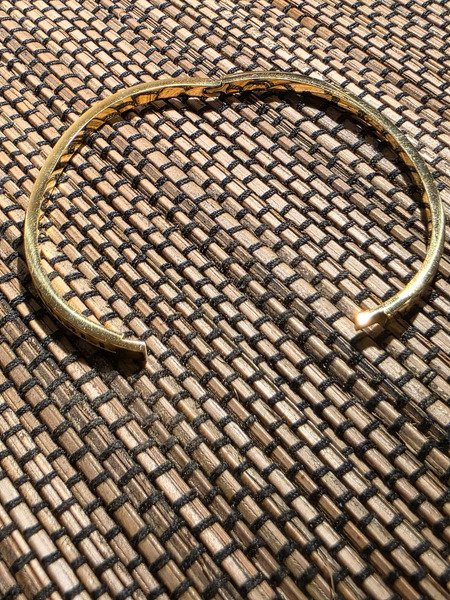 Roman numeral gold bracelet - 3