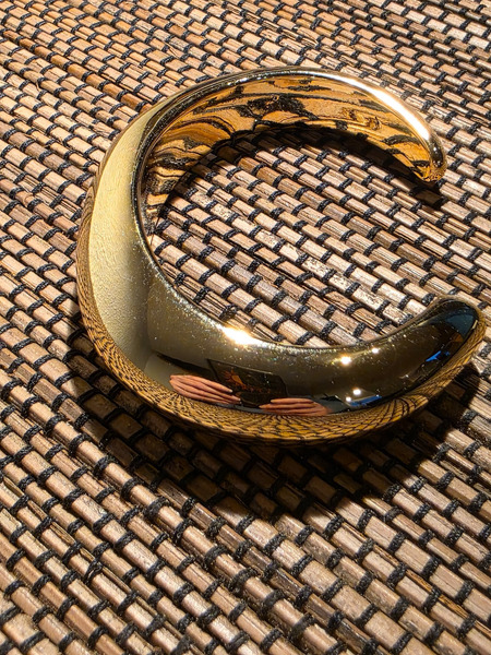 Gold-tone cuff bracelet