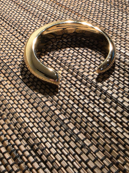Gold-tone cuff bracelet - 2
