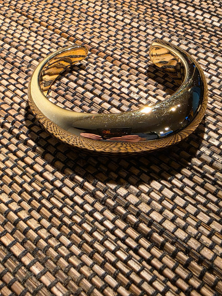 Gold-tone cuff bracelet - 3