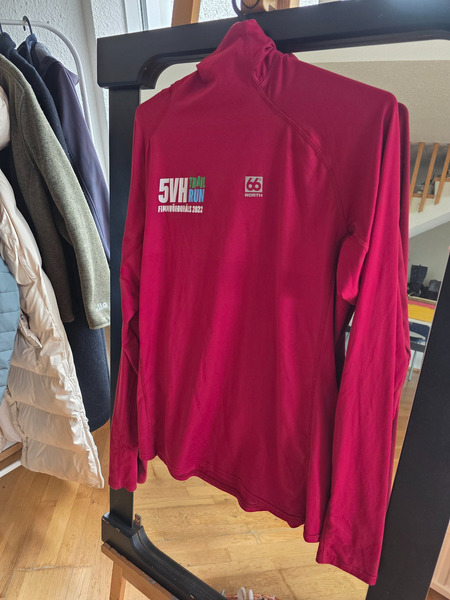 66°North 5VH Trail Run Fimmvörðuháls 2022 Pink Sports Hoodie