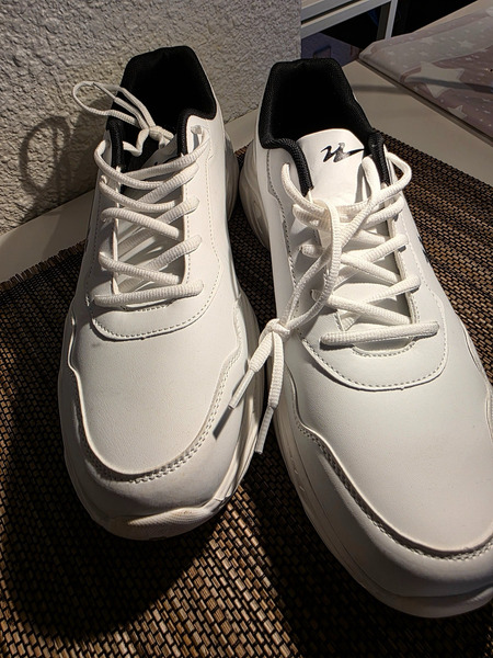 New White Chunky Sneakers Size 46 – Lightweight Summer Shoes - 2
