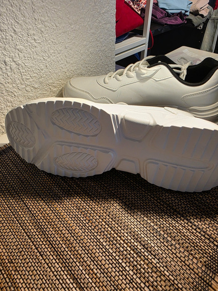 New White Chunky Sneakers Size 46 – Lightweight Summer Shoes - 3