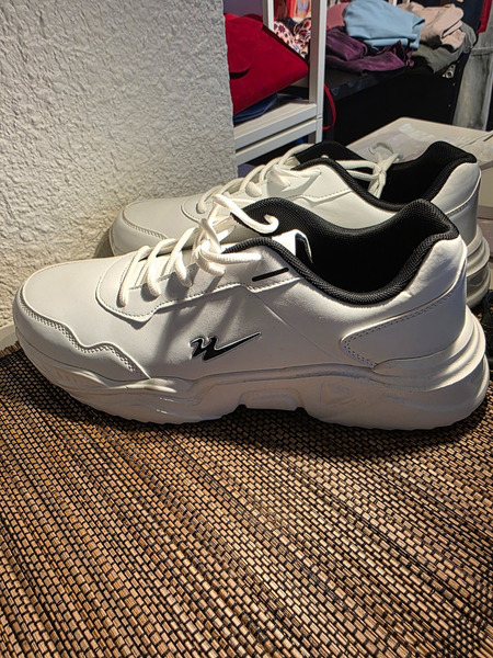 New White Chunky Sneakers Size 46 – Lightweight Summer Shoes - 6