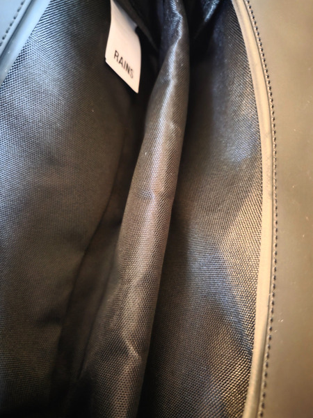 Nýr svartur RAINS Wash Bag Large – vatnsheld minimalísk ferðataska/snyrtitaska - 3