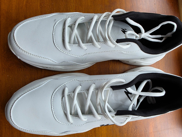 New White Chunky Sneakers Size 46 – Lightweight Summer Shoes - 9