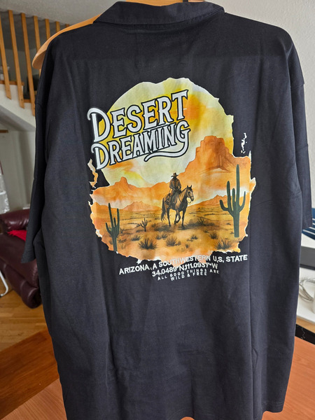 New polo shirt Desert Dreaming, 100% cotton - 3
