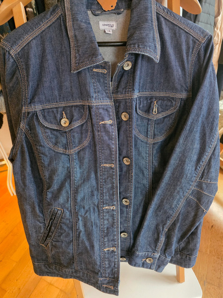 Generous by Lindex Dark Denim Jacket XL XXL Size 48